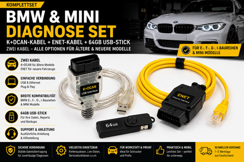Bmw diagnose komplettset - bmw,