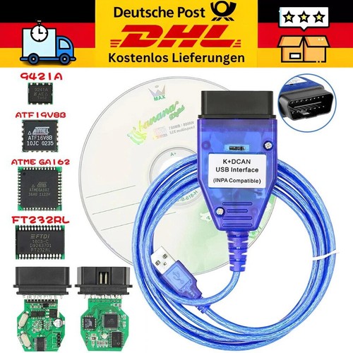 Für bmw inpa dcan - für, obd2